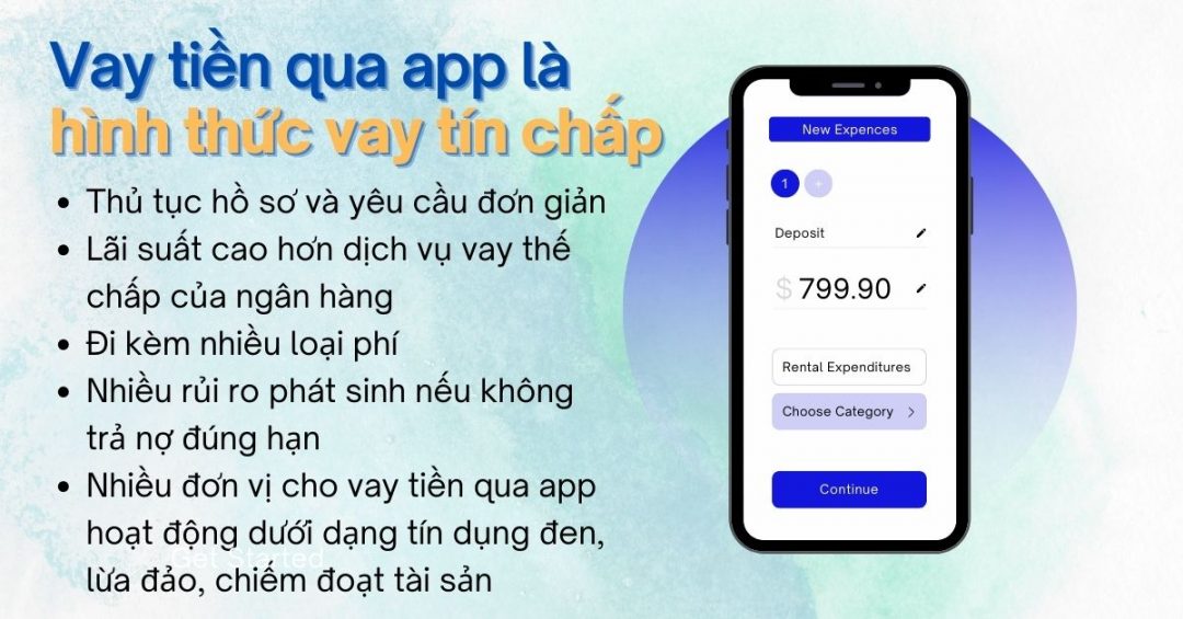 Danh sách app vay tiền online nhanh không lo lừa đảo 8 vay tiền qua app là hình thức vay tín chấp