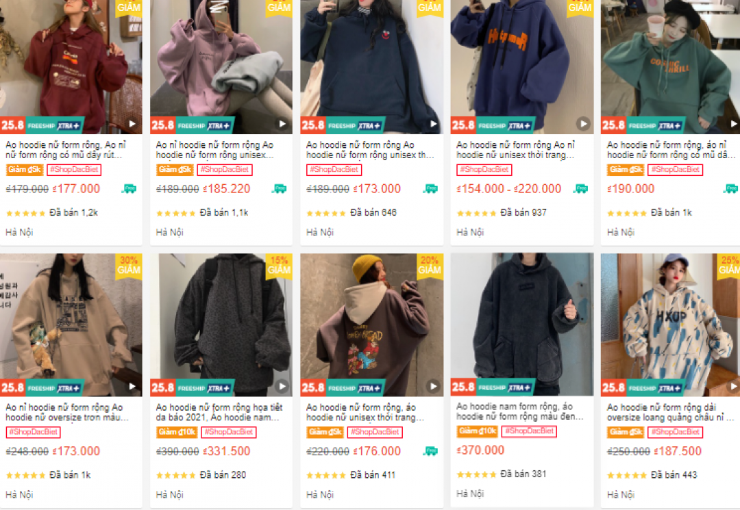 Review 10 shop bán áo hoodie đẹp nhất trên Shopee 16 Cac san pham ao hoodie cuc chat cua Thoi trang Exozem