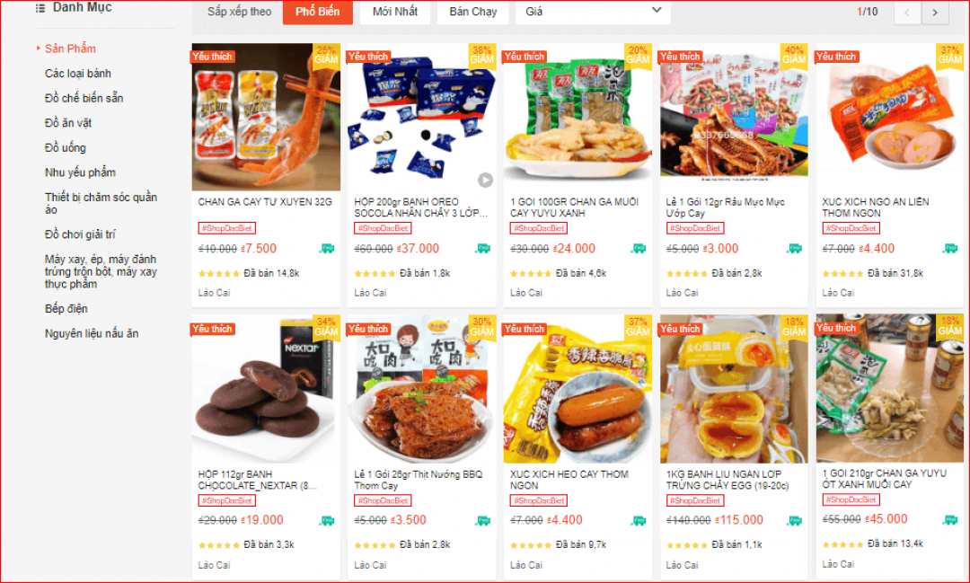 Top 10 shop bán đồ ăn vặt uy tín trên Shopee 3 bachhoatonghop_92 - Shop bán đồ ăn vặt uy tín trên Shopee giá rẻ