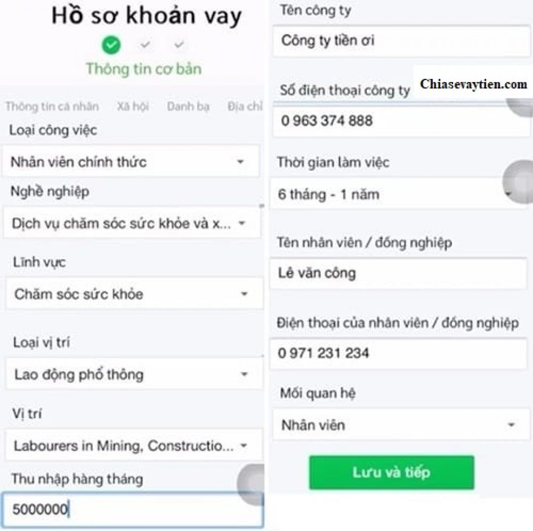 Cách vay Tiền Ơi nhanh chóng lãi suất 0% chỉ cần CMND 8 đăng kí vay Tiền Ơi bước 1.