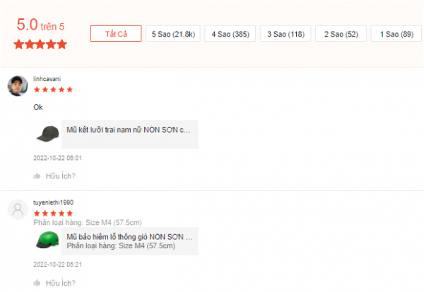 Review 8+ shop bán mũ thời trang đẹp trên Shopee 25 Đánh giá shop Thời trang nón sơn