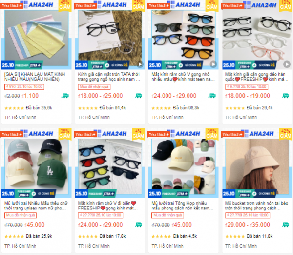 Review 8+ shop bán mũ thời trang đẹp trên Shopee 21 Shop bán mũ thời trang đẹp trên Shopee - Phụ Kiện Giá Sỉ Aha24h.