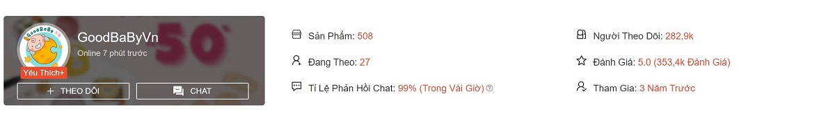 5 shop bán đồ ăn dặm uy tín trên Shopee dành cho bạn 10 Thông tin về GoodBaByVn
