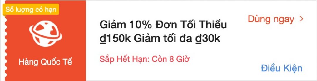 Mã giảm giá theo %