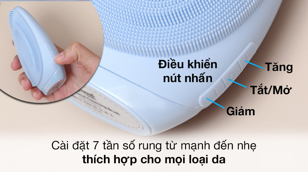 Lưu ý các tính năng có trên máy rửa mặt