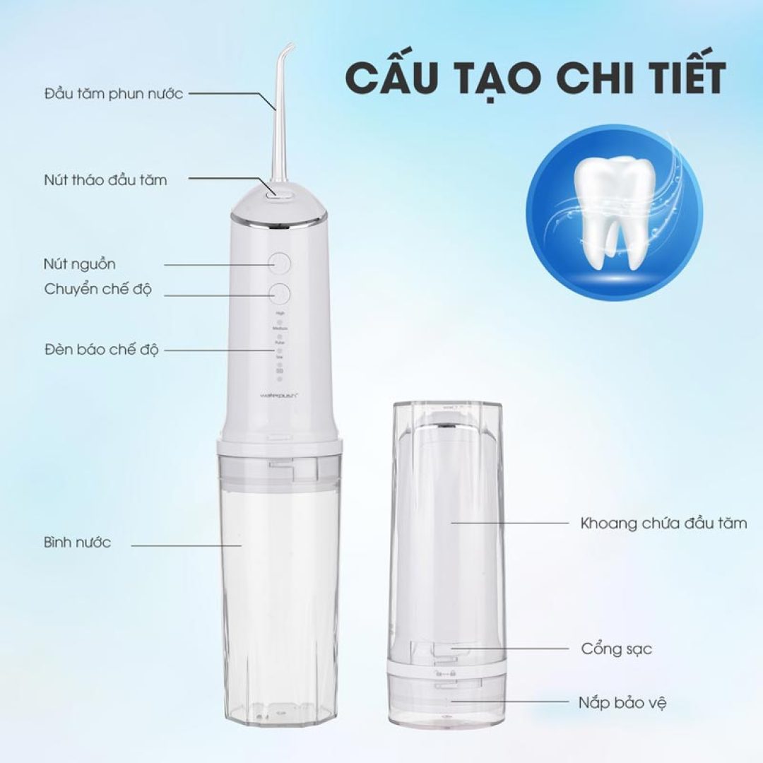 May tam nuoc du lich cao cap WaterPush