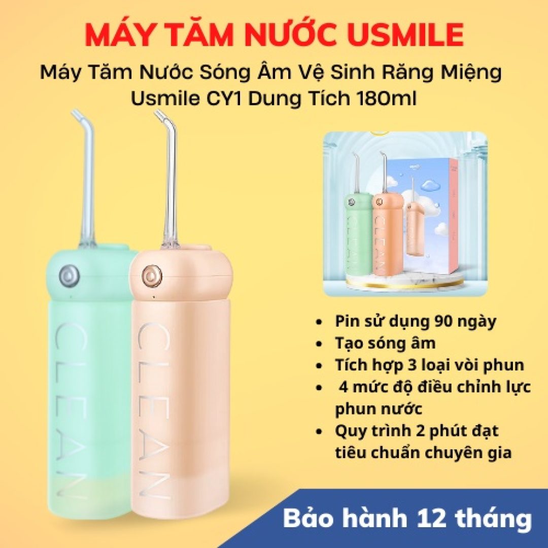 May tam nuoc song sieu am usmile CY1