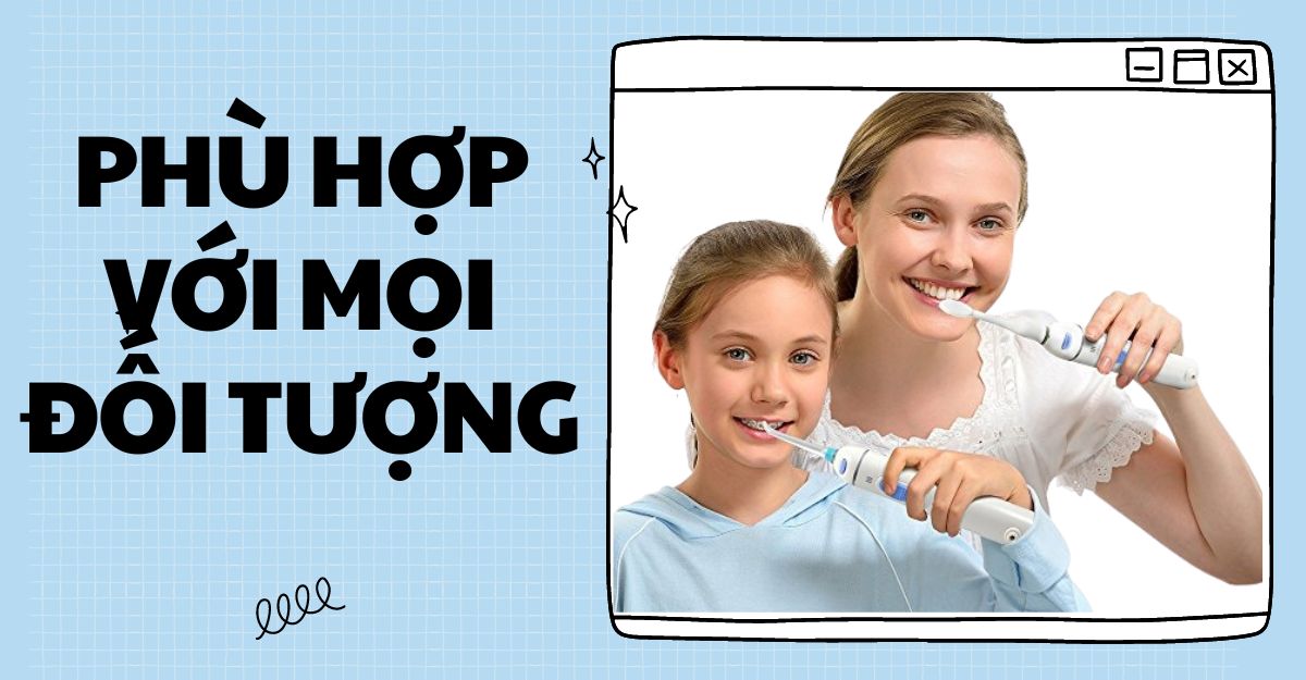 Phù hợp với mọi đối tượng