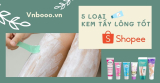 5 loại kem tẩy lông tốt trên Shopee hiện nay